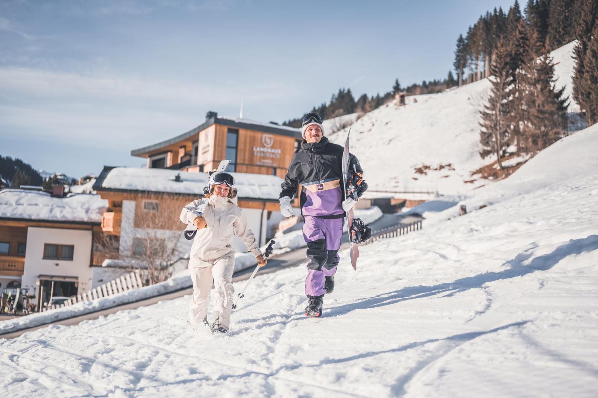 Apartments Landhaus Saalbach Eksteriør bilde